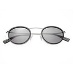 Jones Sunglasses // Gray Frame + Black Lens