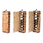 Antique Wine Rack // Raw Sienna