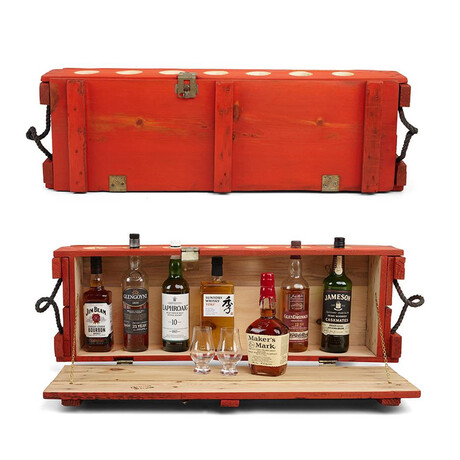 Antique Minibar // Orange