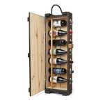 Antique Wine Rack // Dark Wood