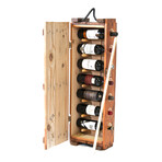 Antique Wine Rack // Raw Sienna