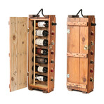 Antique Wine Rack // Raw Sienna