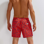 Atlas Swim Trunks // Red Turtle (L)