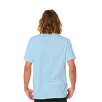 Printed T-ShirtIce Blue (S)