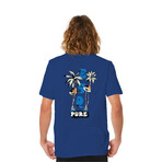 ESQ Pure Graphic Tee // Navy Blue (XL)