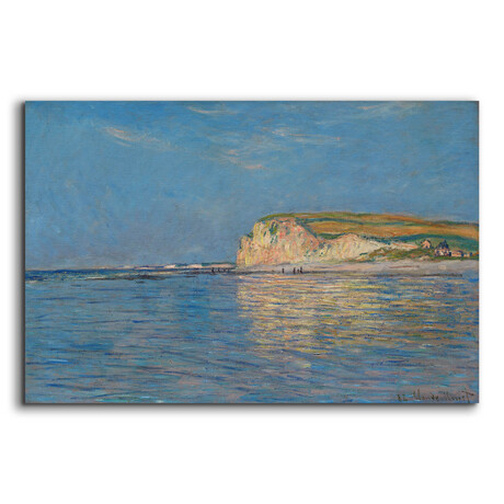 Low Tide At Pourville, Near Dieppe by Claude Monet (12"H x 16"W x 0.13"D)