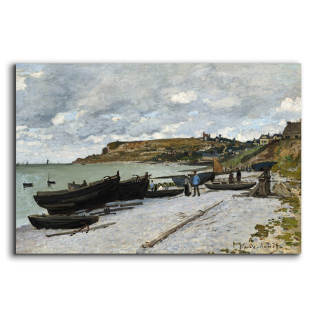 Sainte-Adresse by Claude Monet (12"H x 16"W x 0.13"D)