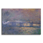 Charing Cross Bridge by Claude Monet (12"H x 16"W x 0.13"D)