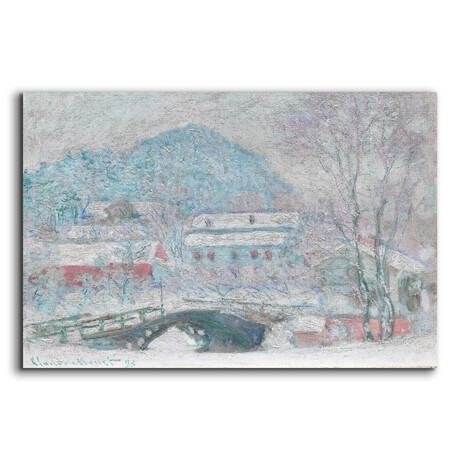 Sandvika, Norway by Claude Monet (12"H x 16"W x 0.13"D)