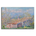 Gardener's House At Antibes by Claude Monet (12"H x 16"W x 0.13"D)