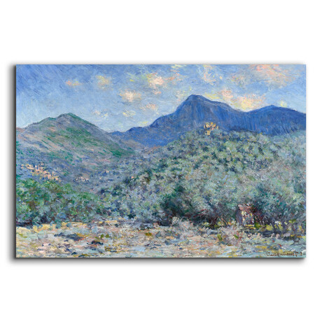 Valle Buona, Near Bordighera by Claude Monet (12"H x 16"W x 0.13"D)