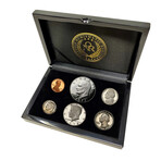 Custom 6-Coin Proof Set // Choose Your Year // 1971-1981 // Wood Presentation Box (1971)
