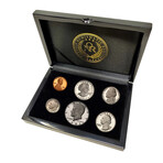 Custom 6-Coin Proof Set // Choose Your Year // 1971-1981 // Wood Presentation Box (1971)