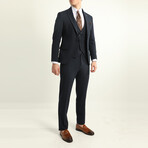 Carson 3-Piece Slmi Fit Suit // Navy (Euro: 52)