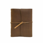 Medium Traveler Leather Journal // Dark Brown