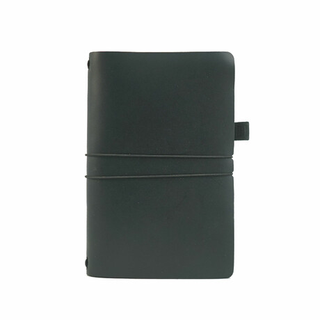 Medium Pro Expedition Leather Notebook // Black