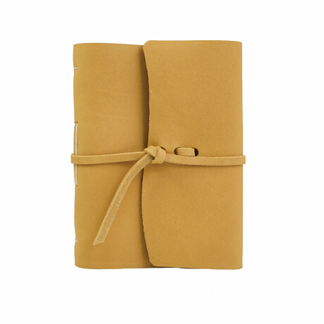 Medium Traveler Leather Journal // Buckskin