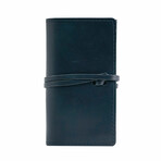 Sidekick Leather Travel Cord Organizer // Black