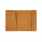 Leather Passport Cover // Buckskin