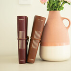 Medium Traveler Leather Journal // Saddle