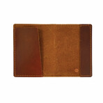 Leather Passport Cover // Saddle