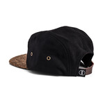 Legacy 5-Panel Cap // Black