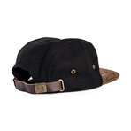 Legacy 5-Panel Cap // Black