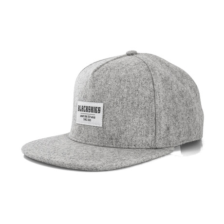 Glacier Snapback Cap // Gray