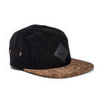 Legacy 5-Panel Cap // Black