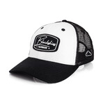 Razor Baseball Cap // White + Black