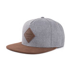 Port Macquarie Snapback Cap // Gray + Brown