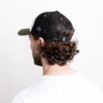 Razor Baseball Cap // Olive + Black