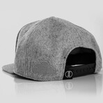 Glacier Snapback Cap // Gray