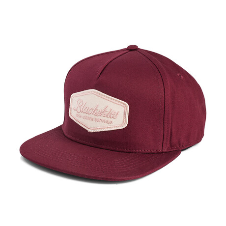 Oasis Snapback Cap // Maroon