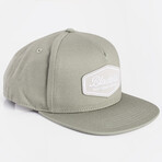 Oasis Snapback Cap // Sage Green + Gray