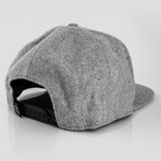 Glacier Snapback Cap // Gray