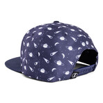 Space Odyssey Snapback Cap // Blue