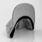 Glacier Snapback Cap // Gray