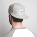 Glacier Snapback Cap // Gray