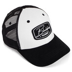 Razor Baseball Cap // White + Black