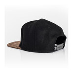 Legacy Snapback Cap // Black