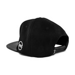 Amun Snapback Cap // Black