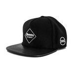 Amun Snapback Cap // Black