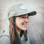 Oasis Snapback Cap // Sage Green + Gray