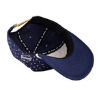 Anchor Harbor Snapback Cap // Blue