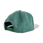 Halo Snapback Cap // Green