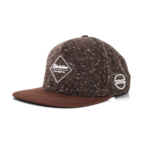 Osiris Snapback Cap // Brown