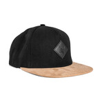 Port Fairy Snapback Cap // Black