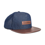 Aion Snapback Cap // Blue