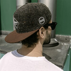 Osiris Snapback Cap // Brown